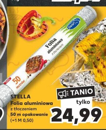 Kaufland STELLA Folia aluminiowa 50 m oferta