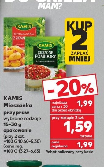 Kaufland KAMIS Mieszanka przypraw 15-30 g oferta