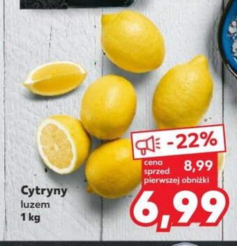 Kaufland Cytryny 1 kg oferta