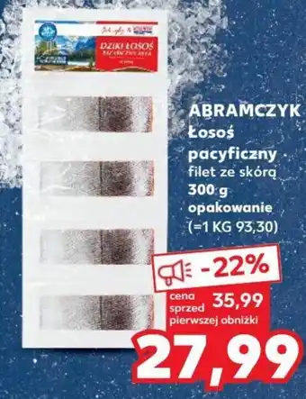 Kaufland ABRAMCZYK Łosoś pacyficzny 300 g opakowanie oferta