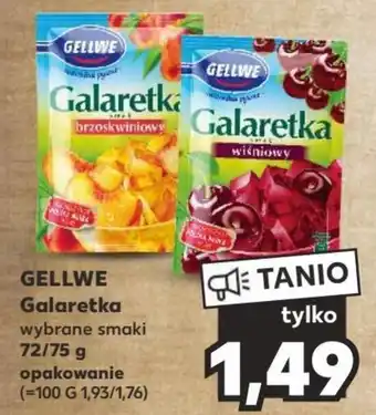 Kaufland GELLWE Galaretka 72/75g oferta