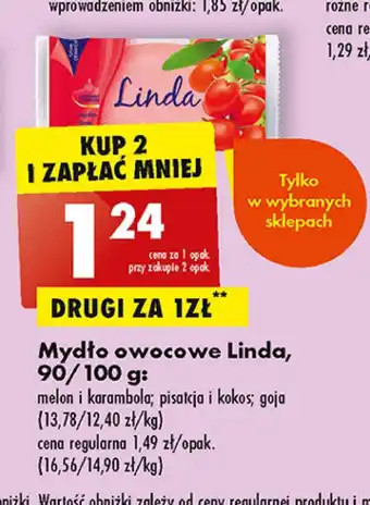 Biedronka Mydło melon i karambola oferta