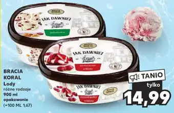 Kaufland BRACIA KORAL Lody 900ml oferta