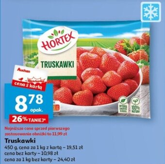 Auchan Truskawki 450 g oferta