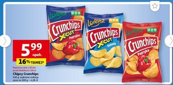 Auchan Chipsy Crunchips 140 g oferta