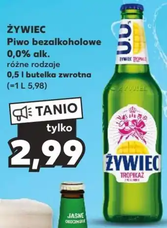 Kaufland ŻYWIEC Piwo bezalkoholowe 0,0% alk. 0,5l oferta
