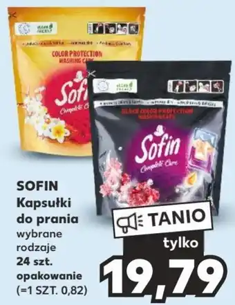Kaufland SOFIN Kapsułki do prania 24 szt. opakowanie oferta