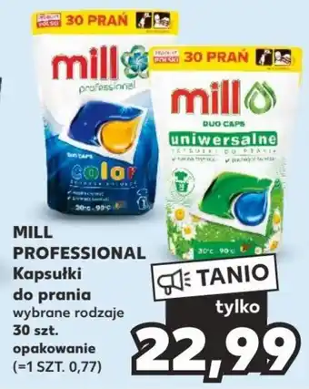 Kaufland MILL PROFESSIONAL Kapsułki do prania 30 szt. opakowanie oferta