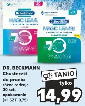 Kaufland Dr.Beckmann CHUSTECZKI DO PRANIA 20szt. oferta