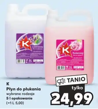 Kaufland K Płyn do płukania 5l opakowanie oferta