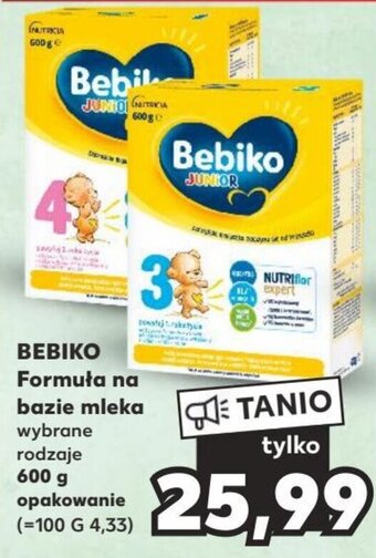 Kaufland BEBIKO Formuła na bazie mleka 600g oferta