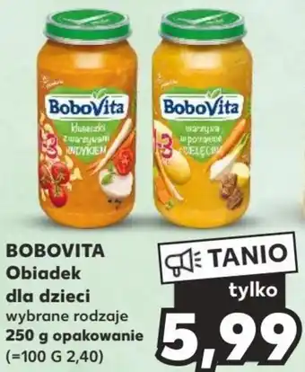 Kaufland BOBOVITA Obiadek dla dzieci 250 g opakowanie oferta