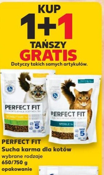 Kaufland PERFECT FIT Sucha karma dla kotów 650/750g oferta