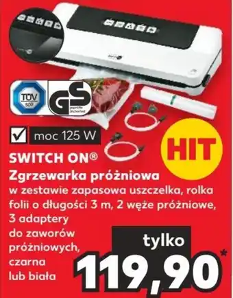 Kaufland SWITCH ONⓇ Zgrzewarka próżniowa oferta