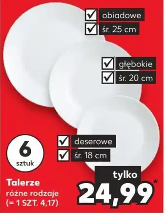 Kaufland Talerze oferta
