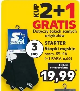 STARTER Stopki męskie rozm. 39-46