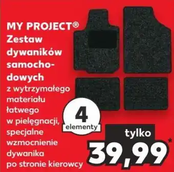 Kaufland MY PROJECT® Zestaw dywaników samochodowych oferta
