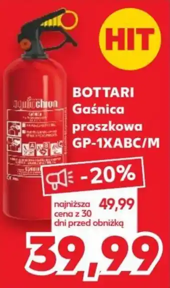 Kaufland BOTTARI Gaśnica proszkowa GP-1XABC/M oferta