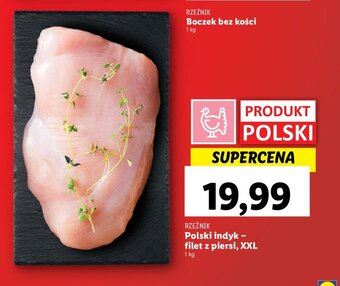 Lidl Polski indyk - filet z piersi, XXL 1 kg oferta