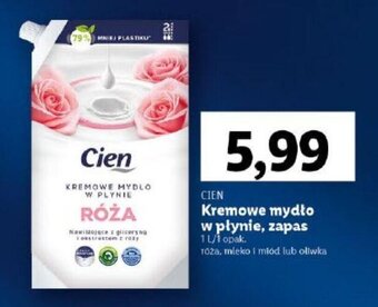 Lidl Kremowe mydło w płynie, zapas 1 l oferta