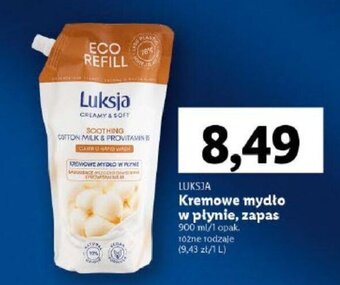 Kremowe mydło w płynie, zapas 900 ml