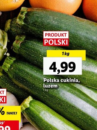 Lidl Polska cukinia, luzem 1 kg oferta