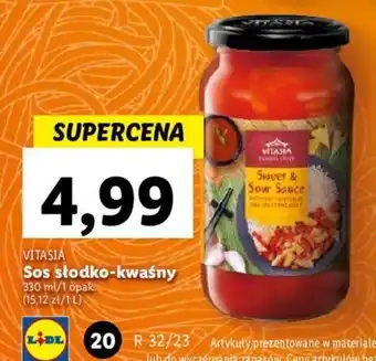 Lidl Sos słodko-kwaśny 330 ml oferta