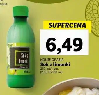 Lidl Sok z limonki 250 ml oferta