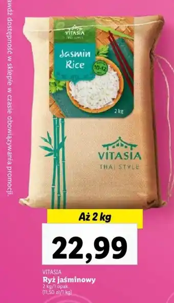 Lidl Ryż jaśminowy 2 kg oferta