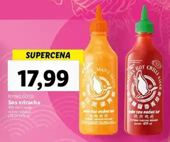 Lidl Sos sriracha 455 ml oferta