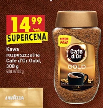 Biedronka Kawa rozpuszczalna Cafe d'Or Gold 300g oferta
