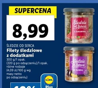Lidl Filety śledziowe z dodatkami 300 g oferta