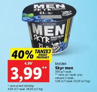 Lidl Skyr men 300 g oferta