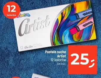 Pastele suche Artist 12 kolorów