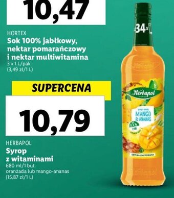 Lidl Syrop z witaminami 680 ml oferta