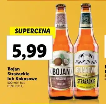 Lidl Bojan Strażackie lub Kokosowe 500 ml oferta