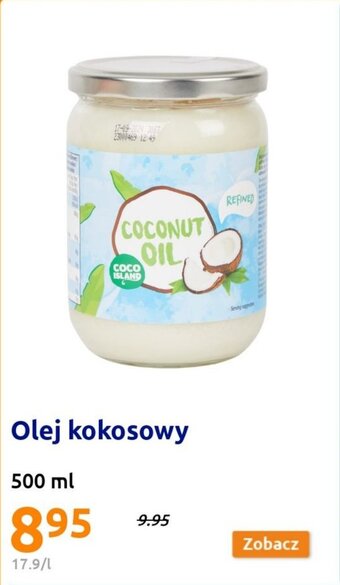 Action Olej kokosowy 500ml oferta