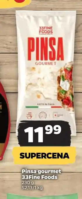 Netto Pinsa gourmet 33fine foods oferta