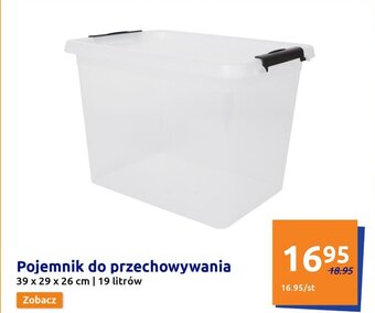 Action Pojemnik do przechowywania 39 x 29 x 26 cm | 19 litrów oferta