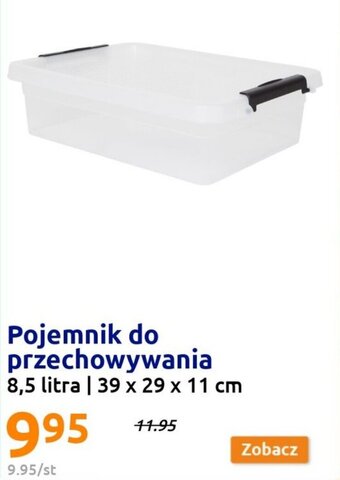 Action Pojemnik do przechowywania 8,5 litra | 39 x 29 x 11 cm oferta