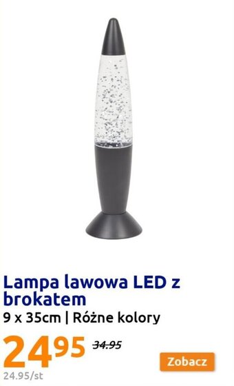 Action Lampa lawowa LED z brokatem 9 x 35cm | Różne kolory oferta