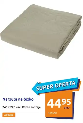 Action Narzuta na łóżko 240 x 220 cm oferta