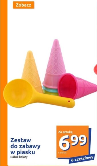 Action Zestaw do zabawy w piasku oferta