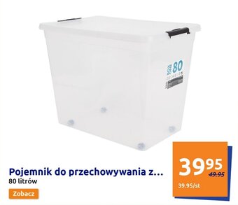 Action Pojemnik do przechowywania z... 80 litrów oferta