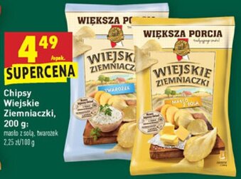 Biedronka Chipsy Wiejskie Ziemniaczki 200g oferta