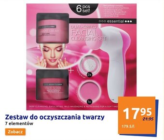 Action Zestaw do oczyszczania twarzy 7 elementów oferta