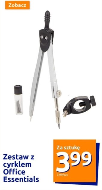 Action Zestaw z cyrklem Office Essentials oferta