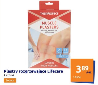 Action Plastry rozgrzewające Lifecare 2 sztuki oferta