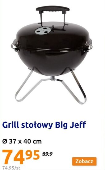 Action Grill stołowy Big Jeff Ø 37 x 40 cm oferta