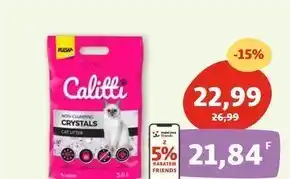 Żwirek silikonowy calitti